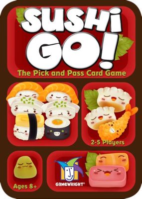  Sushi Go! -  Gra karciana idealna na wieczór z przyjaciółmi pełna śmiesznych ilustracji i strategicznej walki o najlepsze sushi!